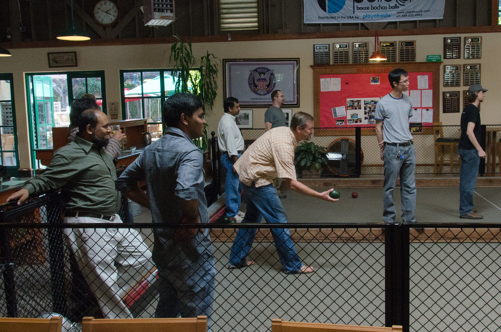 MarkLogic Engineering plays Bocce MarkLogic Engineering plays Bocce