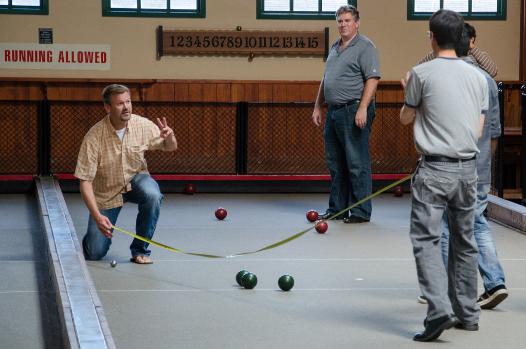 MarkLogic Engineering plays Bocce MarkLogic Engineering plays Bocce
