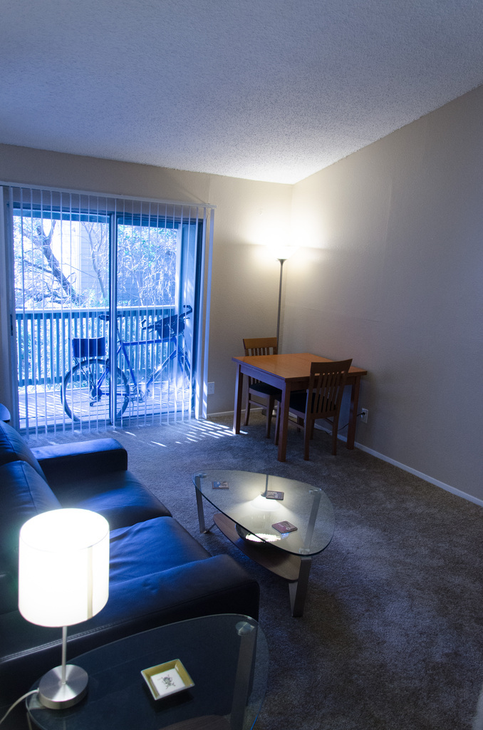 Living room from hall