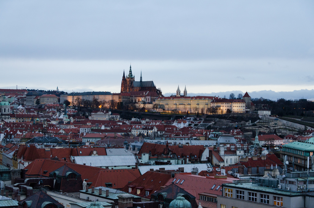 Prague Castle from the Tower