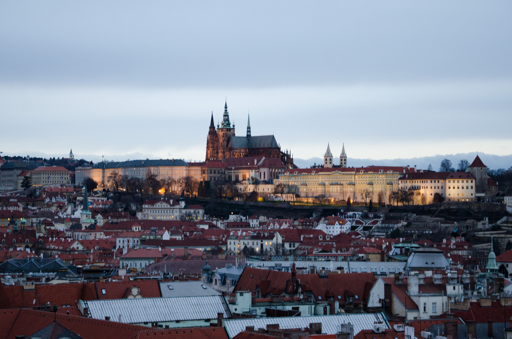 Prague Castle from the Tower