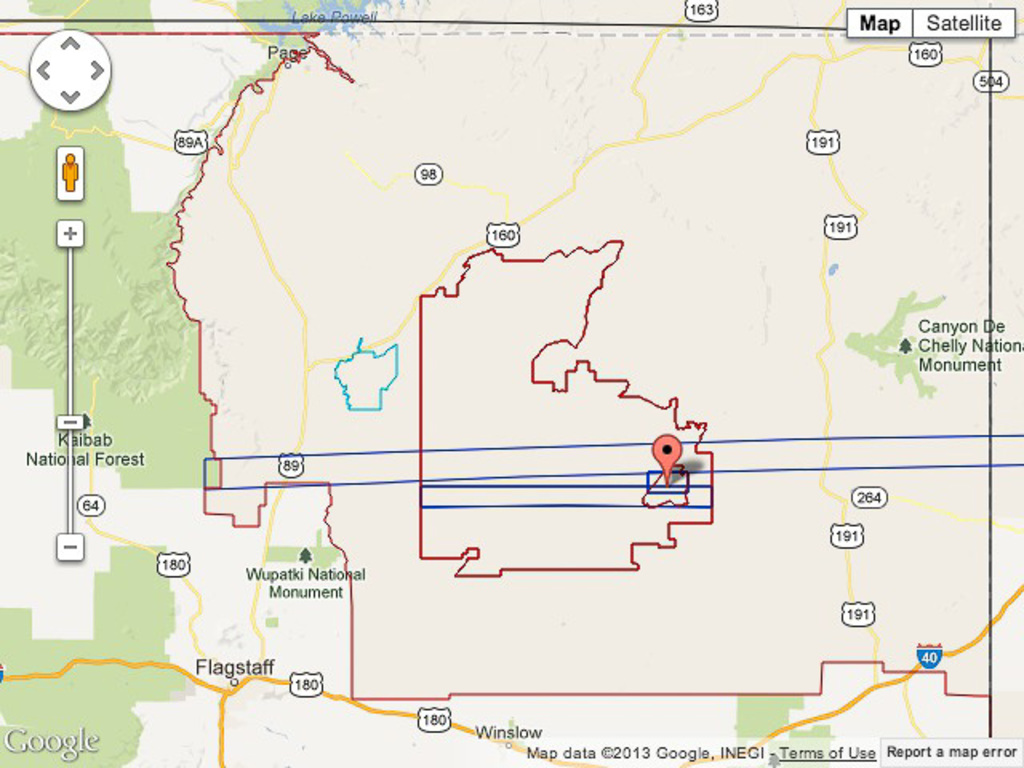 North eastern Arizona (closeup)