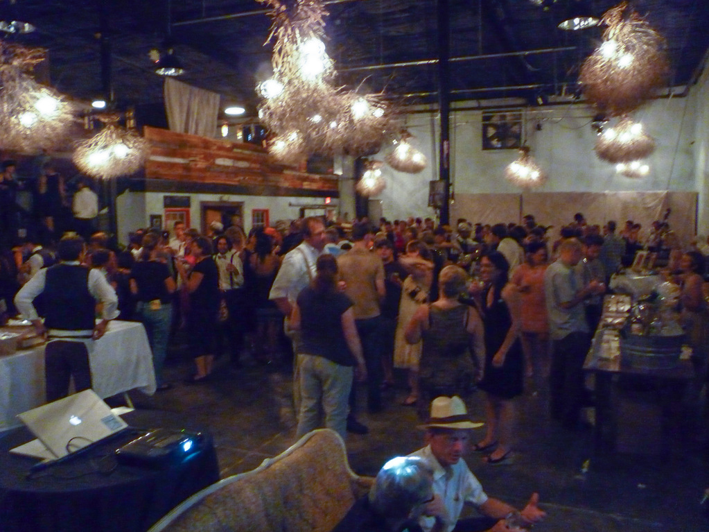 In full swing