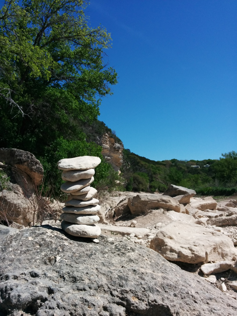 Stacked rocks