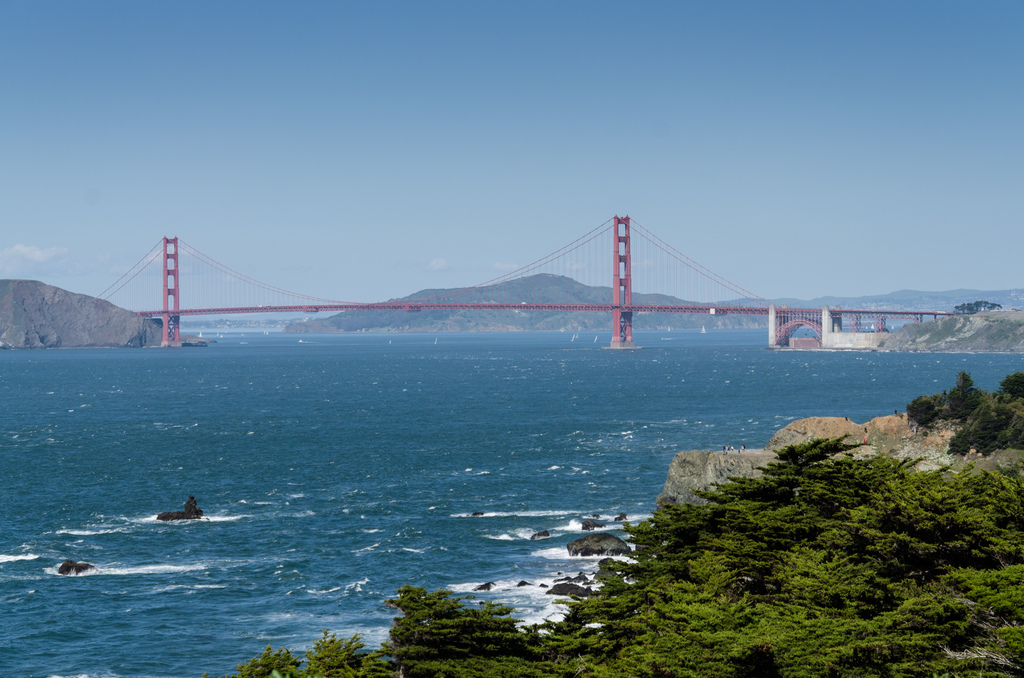 Golden Gate from Land's End Golden Gate from Land's End