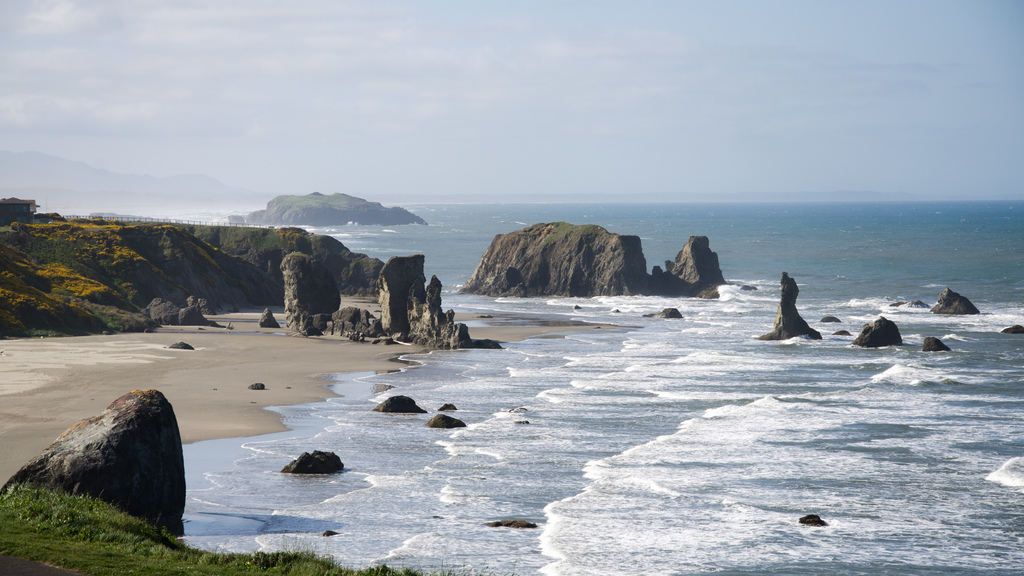 Rocky shore