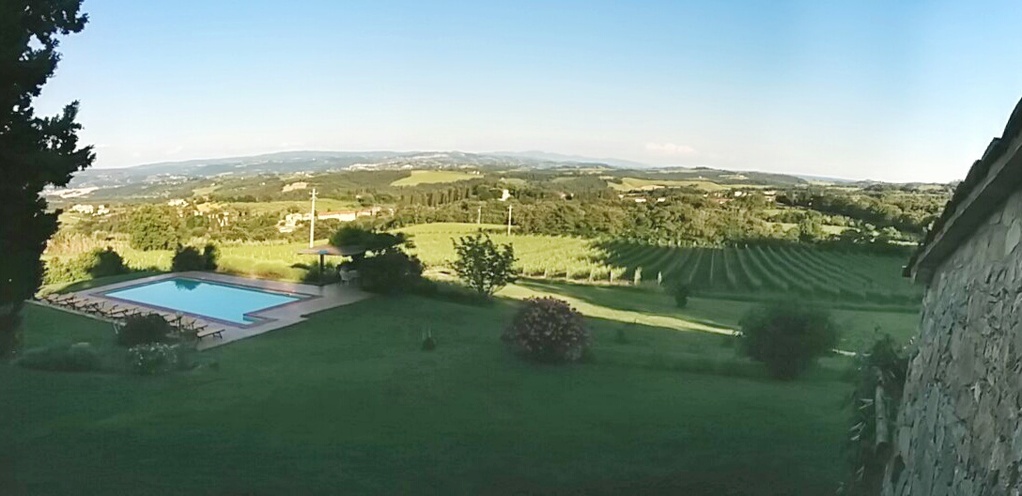 Villa view