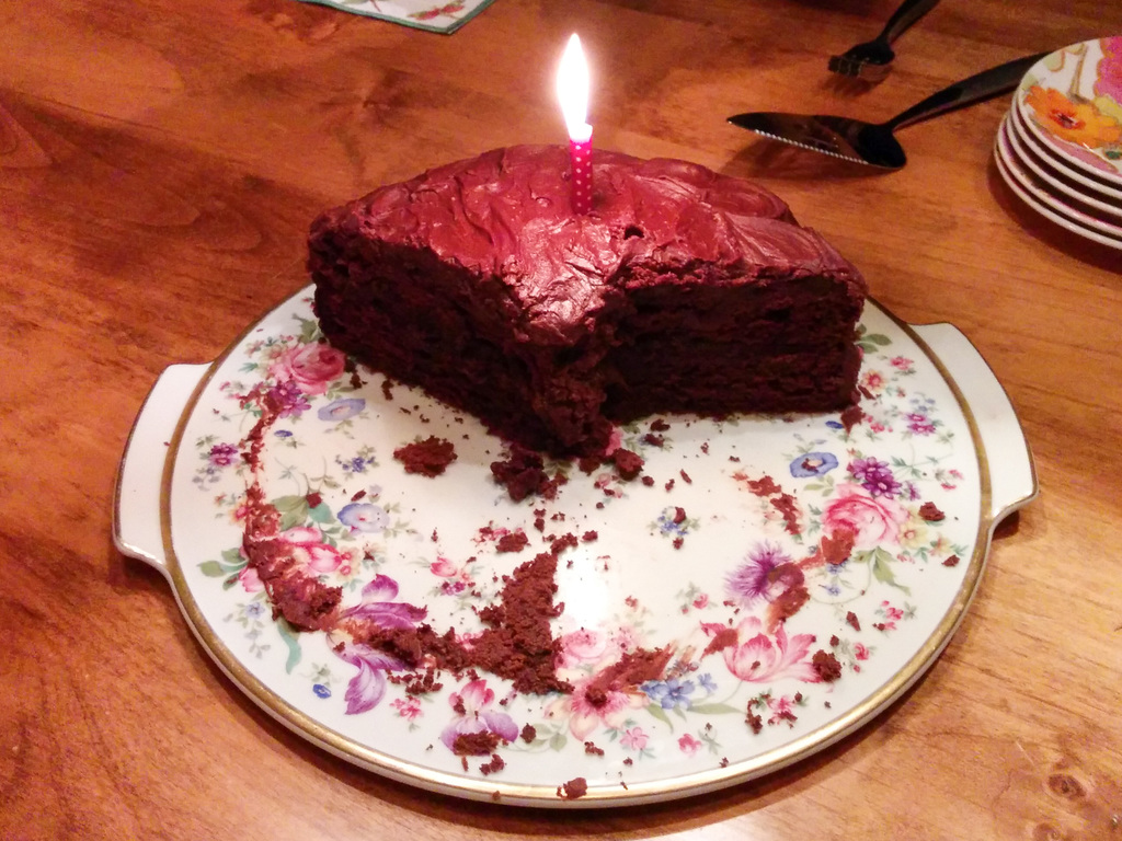 Remains of the cake