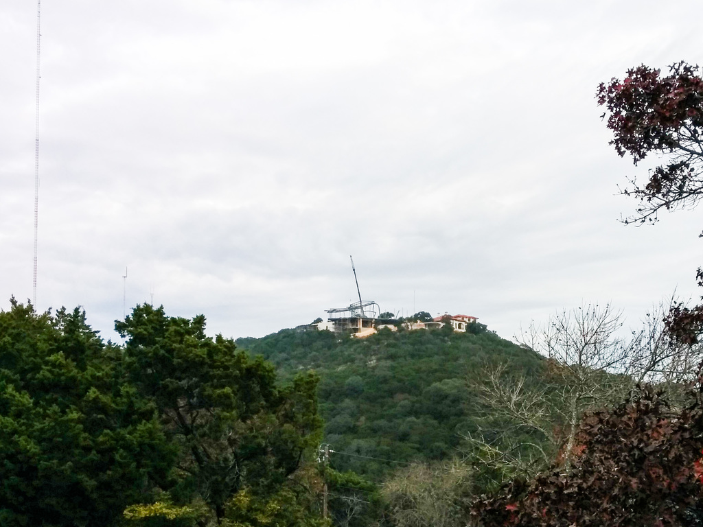 Hilltop construction