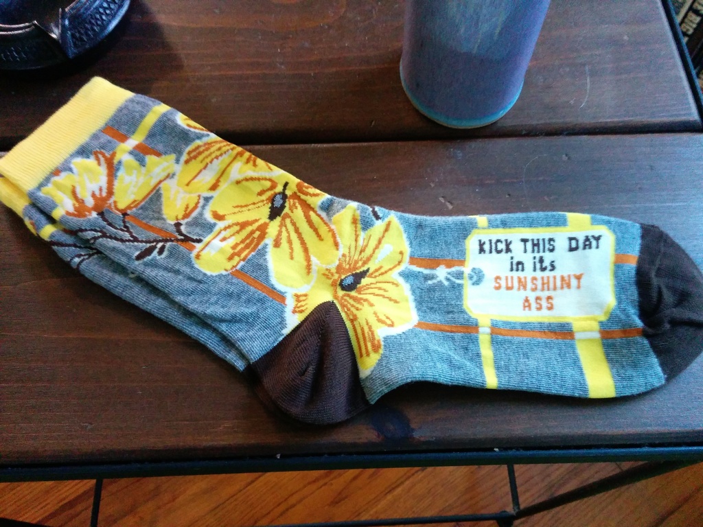 Kick this day in its sunshiny ass