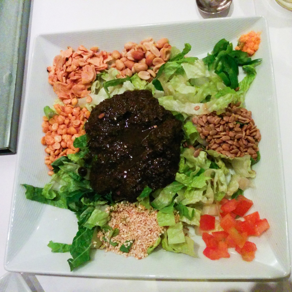 Green tea salad