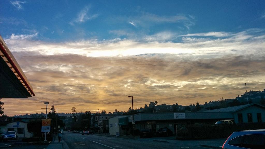 Sunset clouds