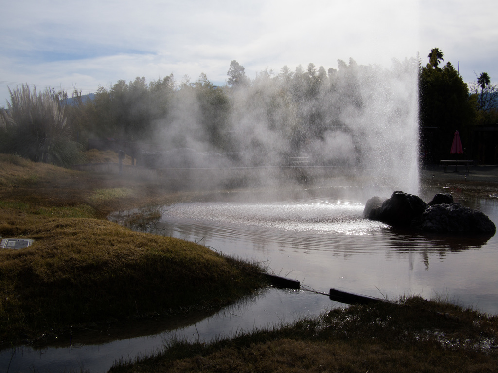 Old Faithful Geyser of California