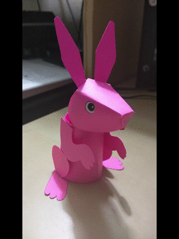  Pink bunny