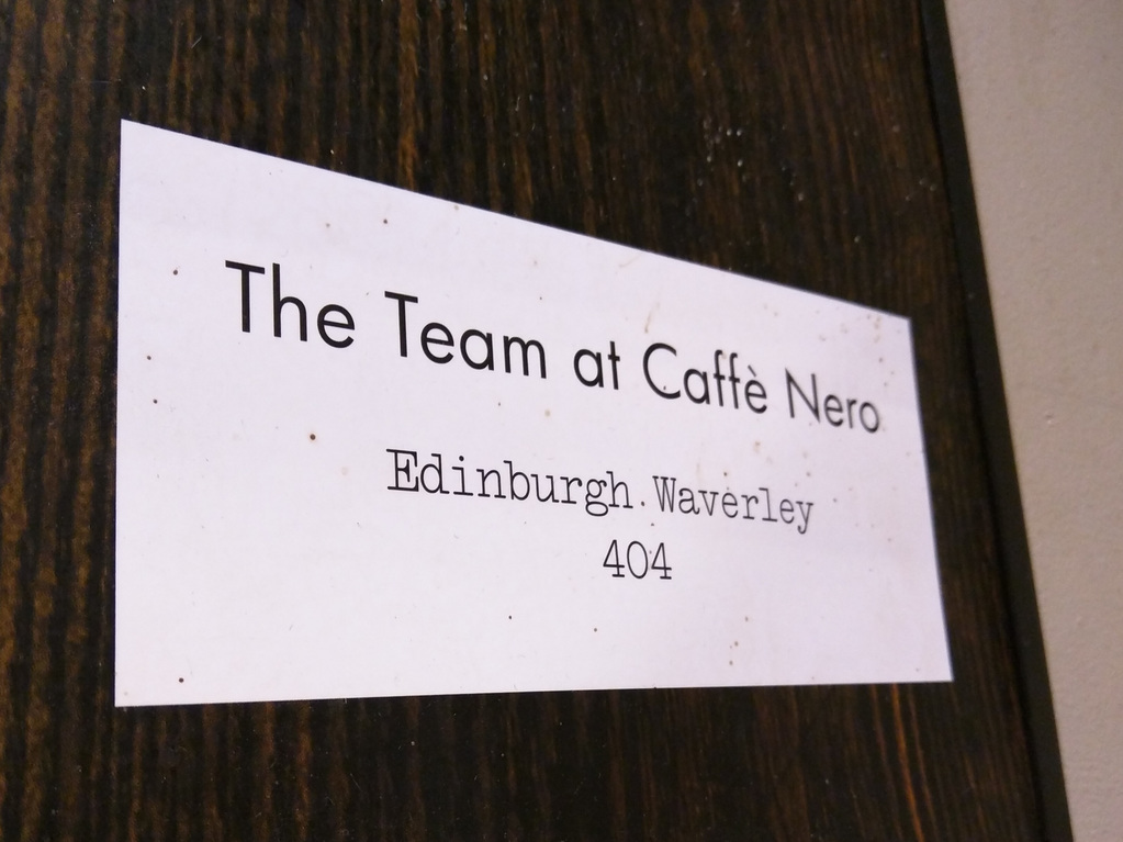 Cafe not found?