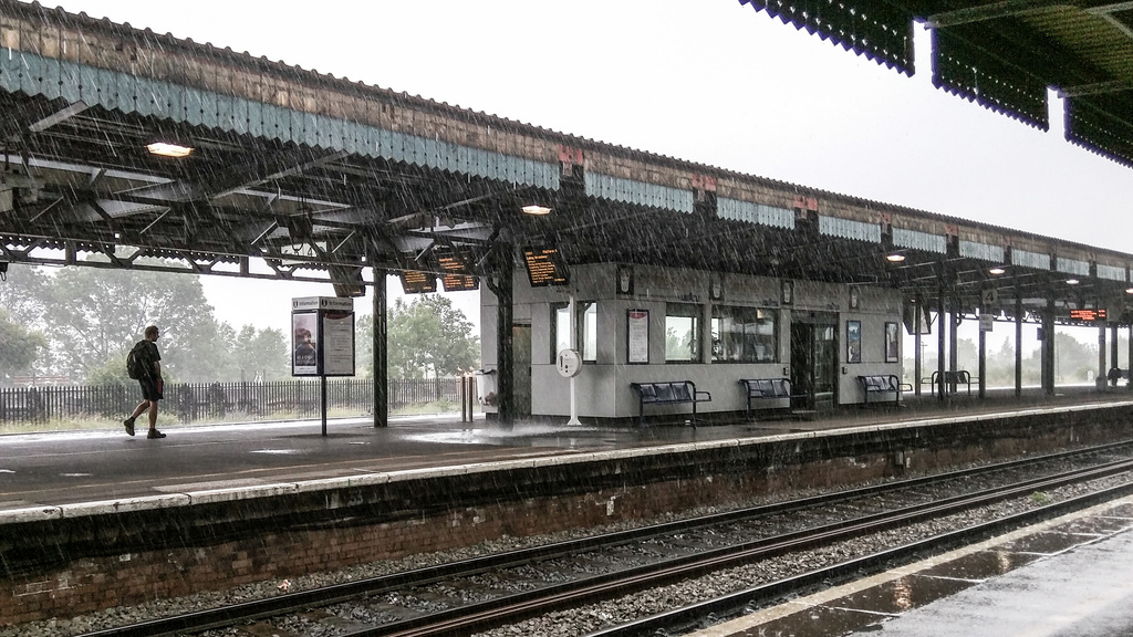 Rainy station