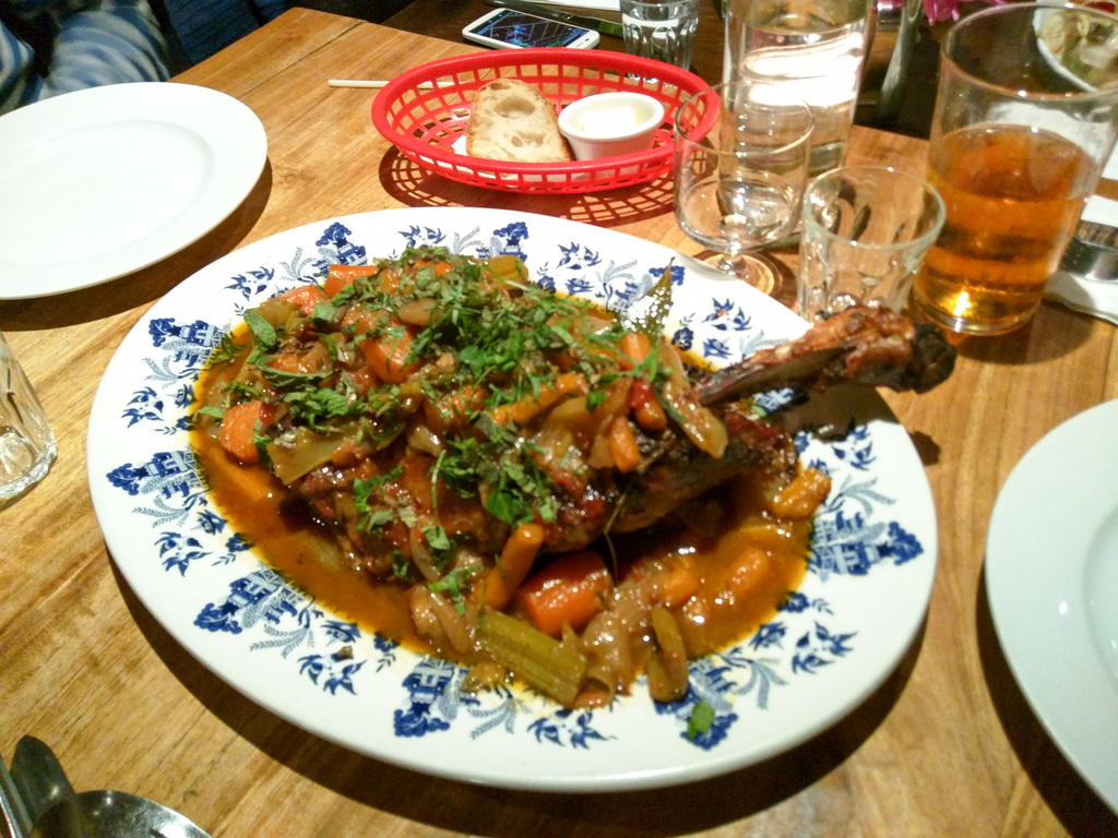 Lamb shoulder for four!