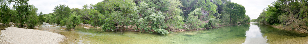 Barton Creek before the rain