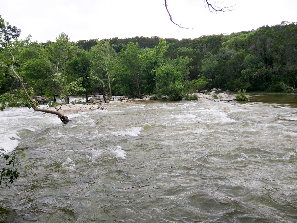Barton Creek after the rain