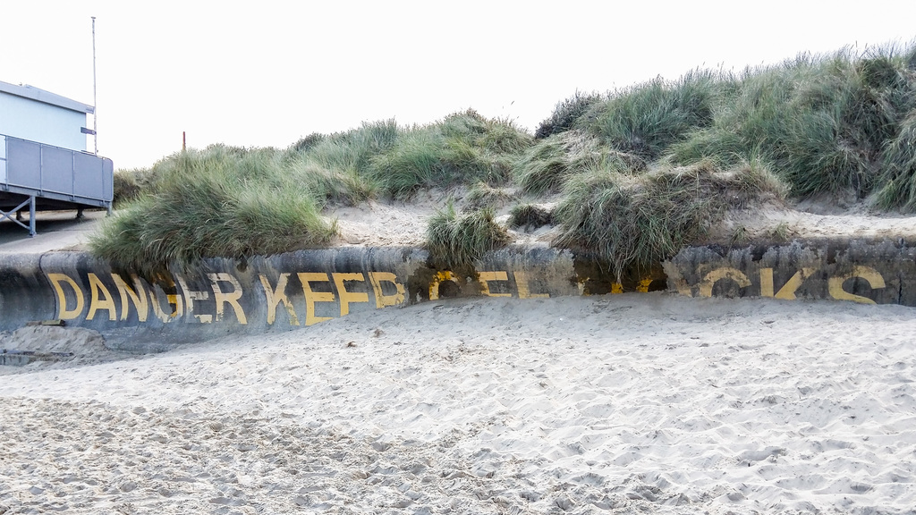 Keep off the...