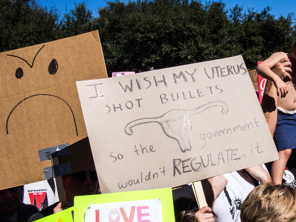I wish my uterus shot bullets...