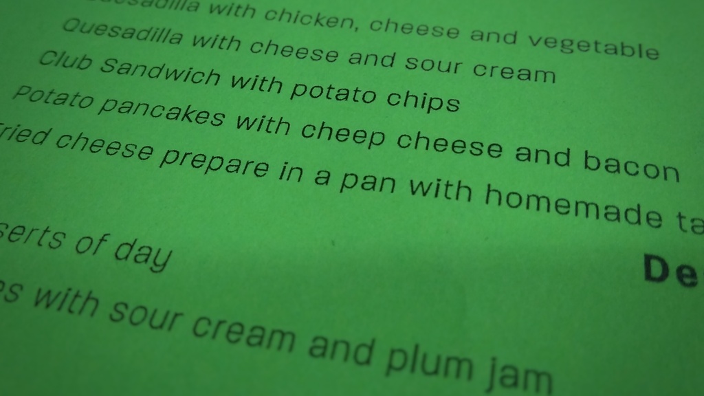 Potato pancakes with...