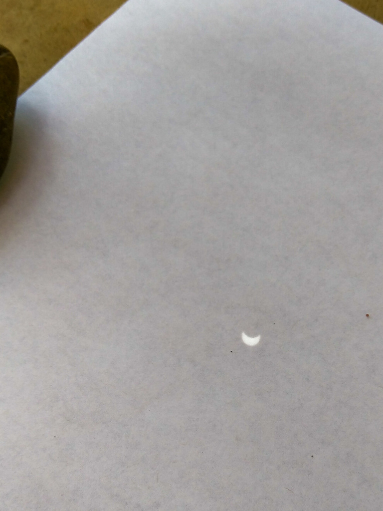 Pinhole eclipse