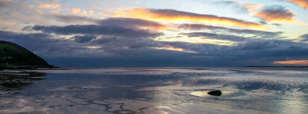 Ferryside sunset