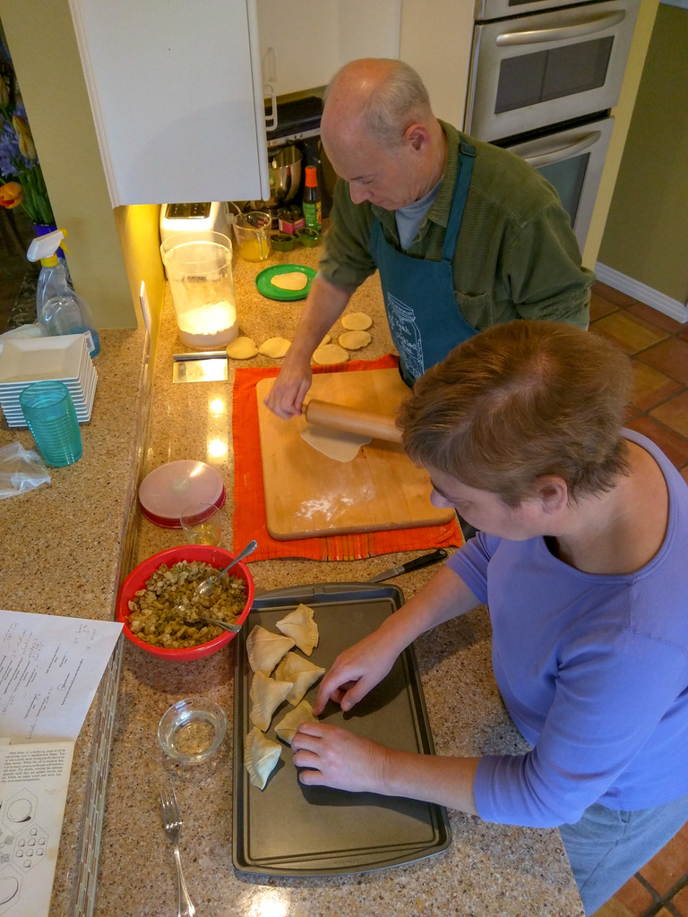 Making Samosas