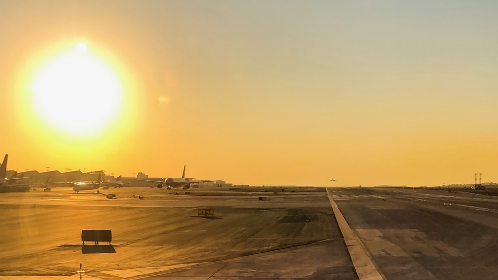 LAX takeoff