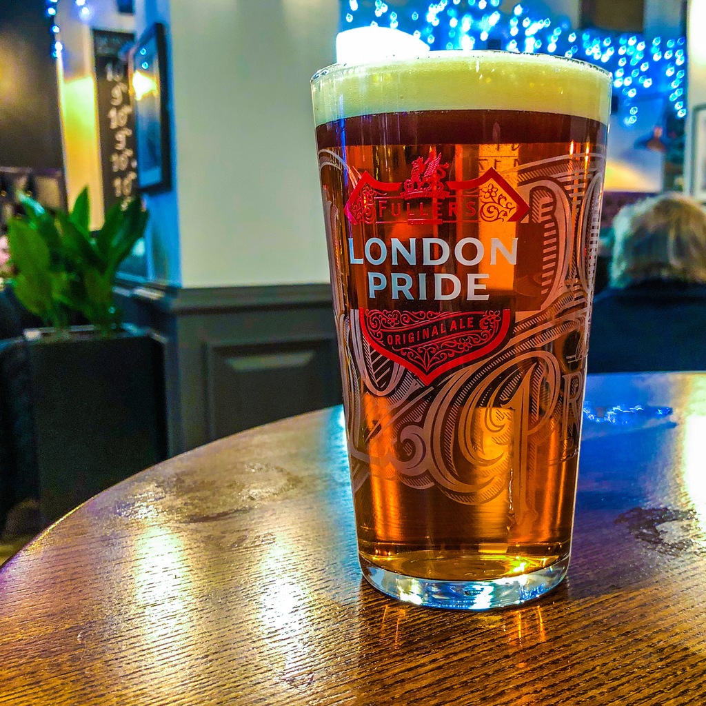 Fuller’s London Pride at the Mad Bishop and Bear