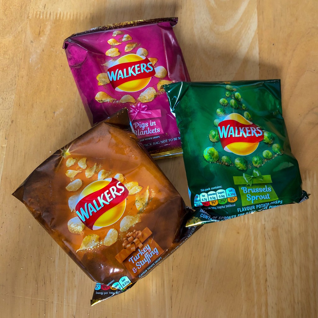 Christmas crisp flavors 