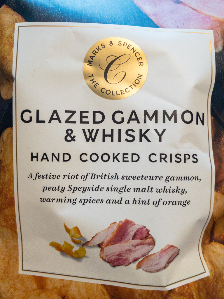 Glazed gammon & whisky