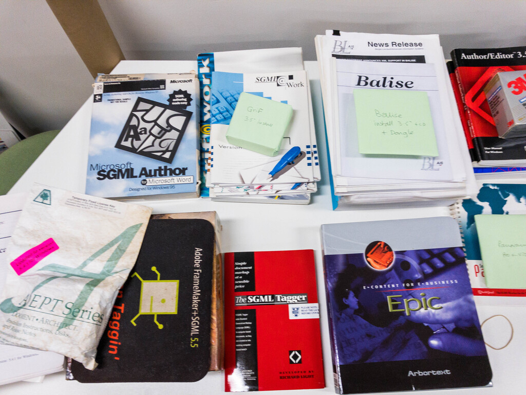 Markup ephemera