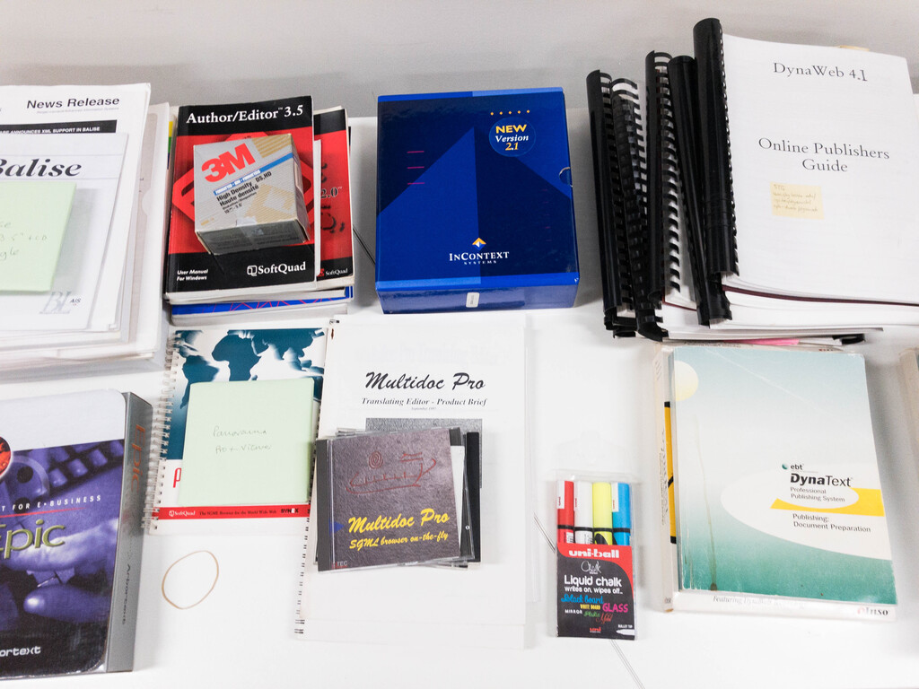 Markup ephemera