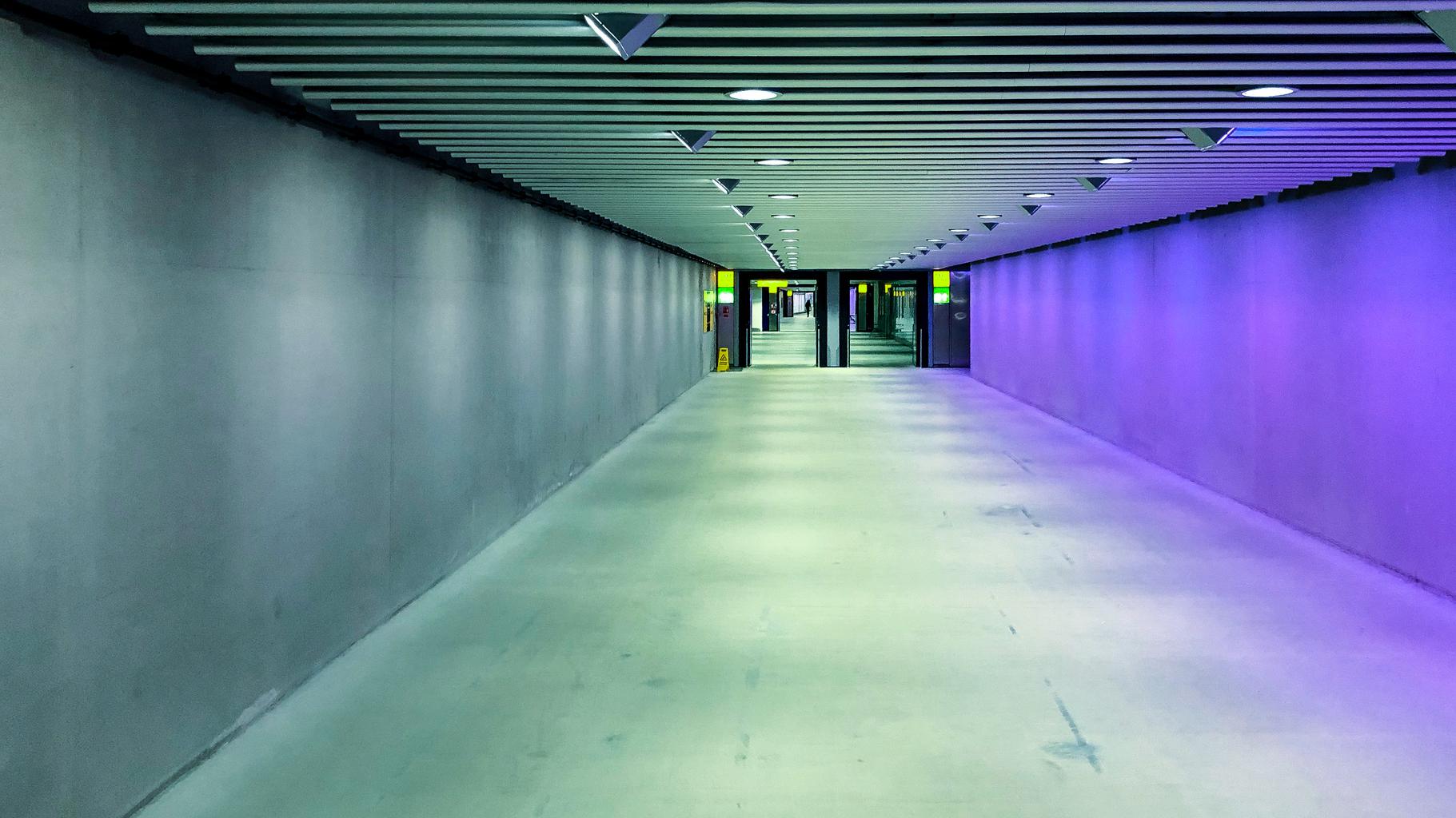 Heathrow T5, walkway from B to C