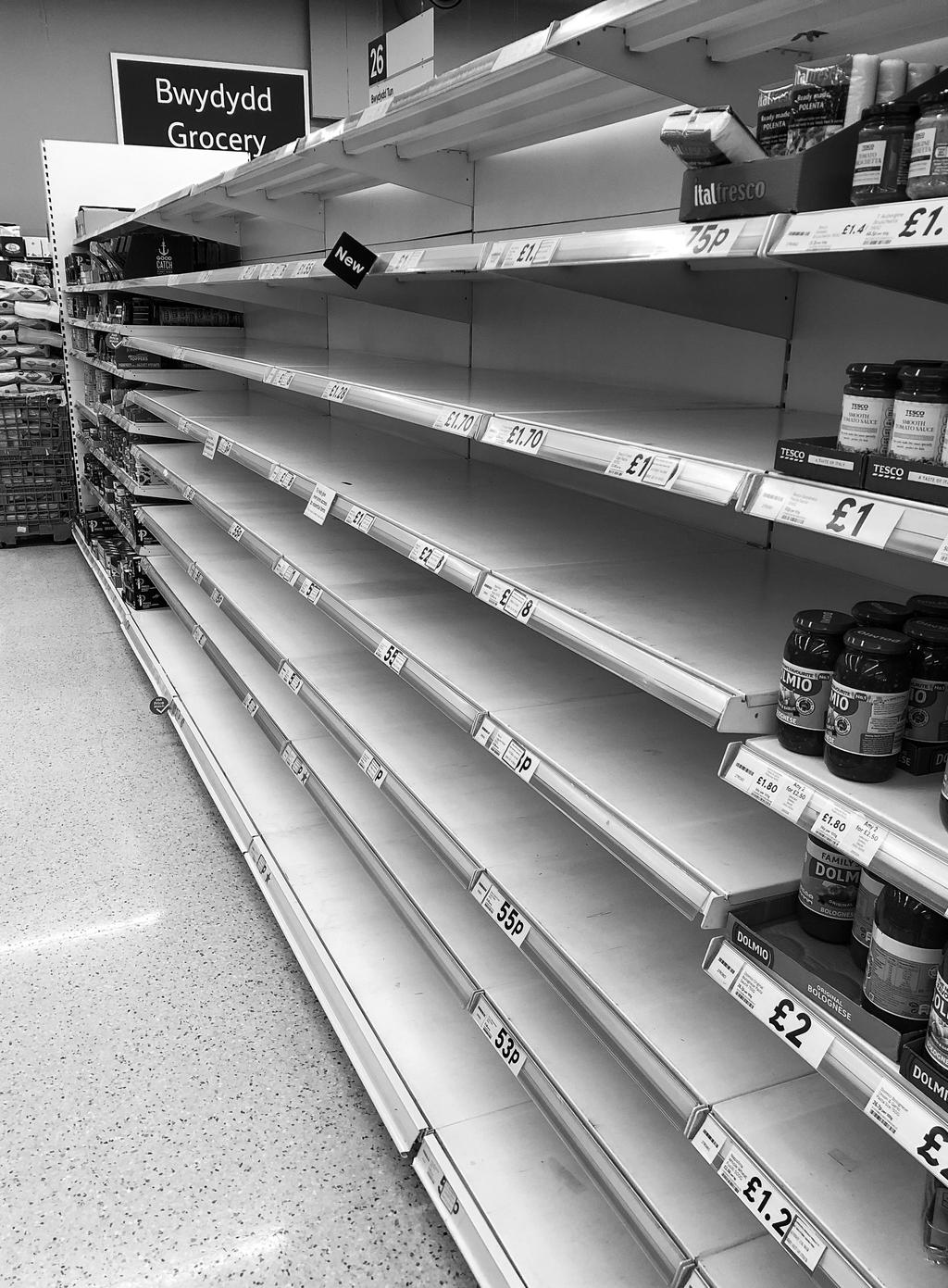 Don’t panic-buy the pasta, they said