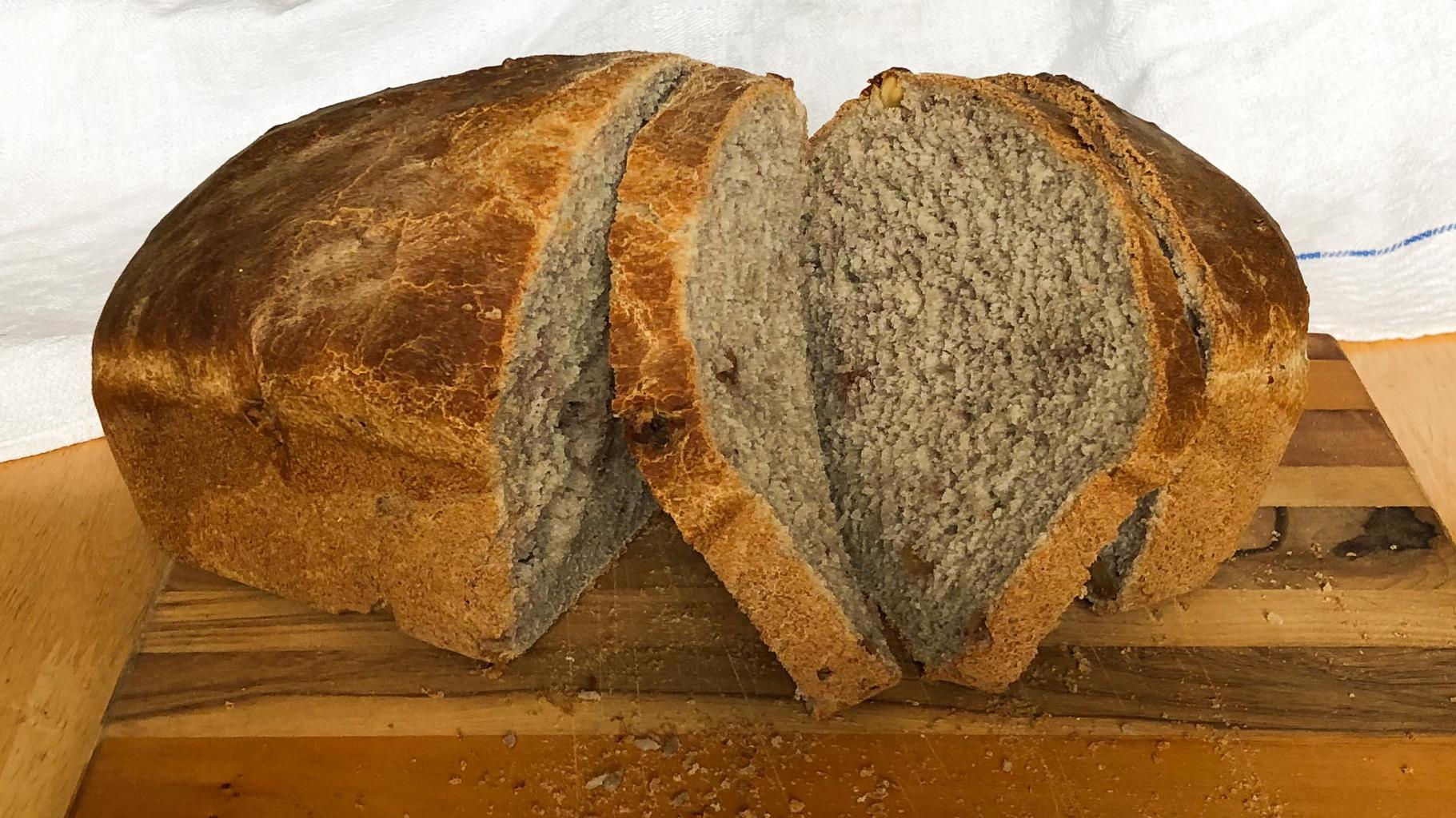 Maple walnut bread