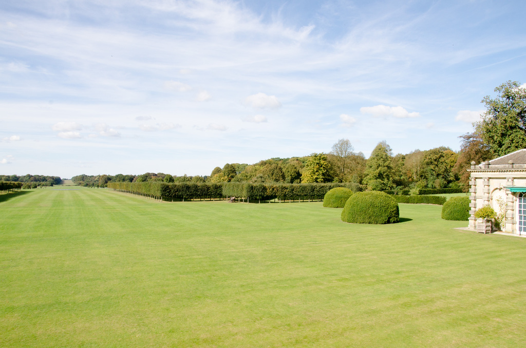Houghton Hall panorama Houghton Hall panorama